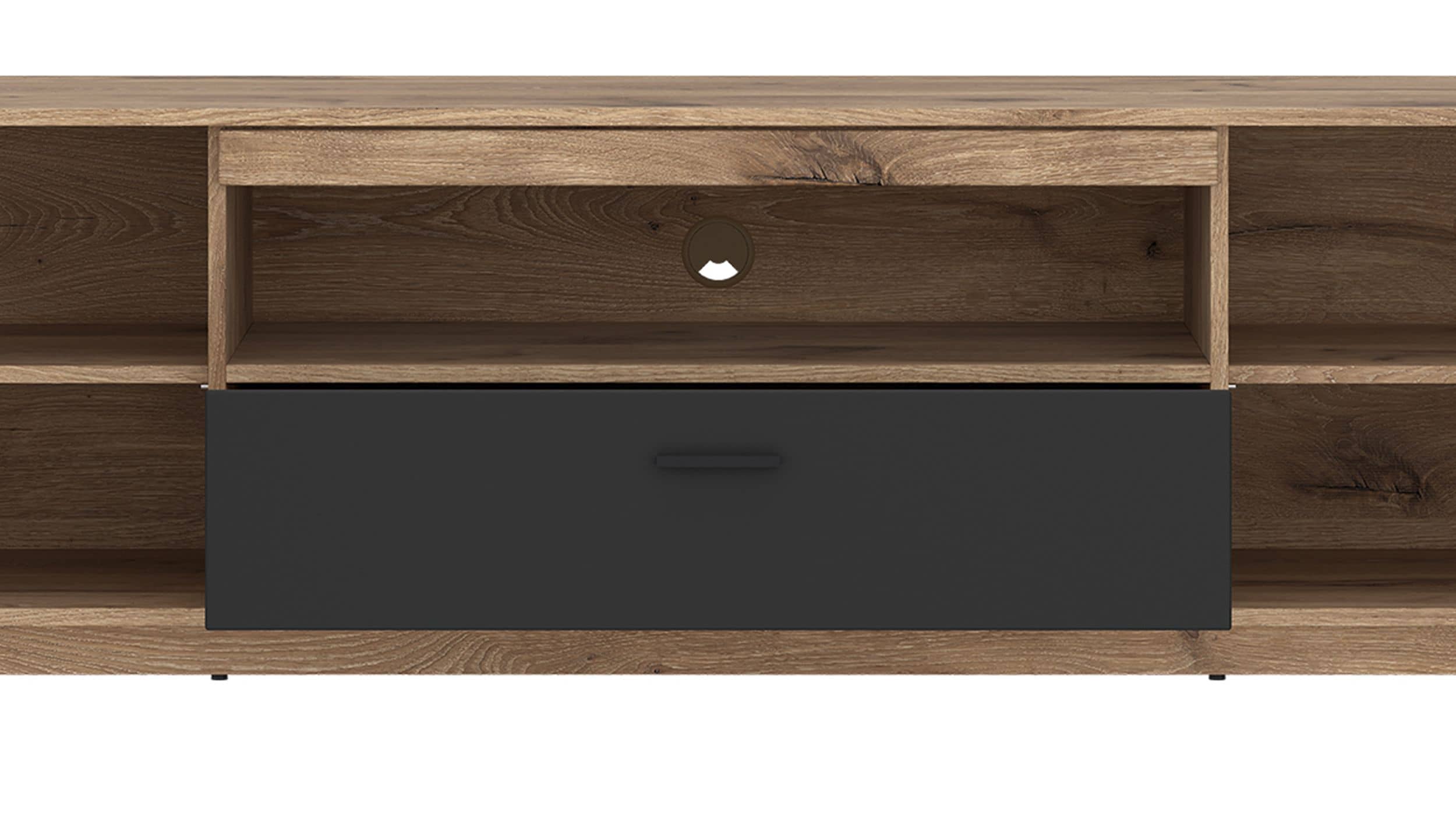 TV - Lowboard Viking Eiche 210 cm TV-Board - PARDOO