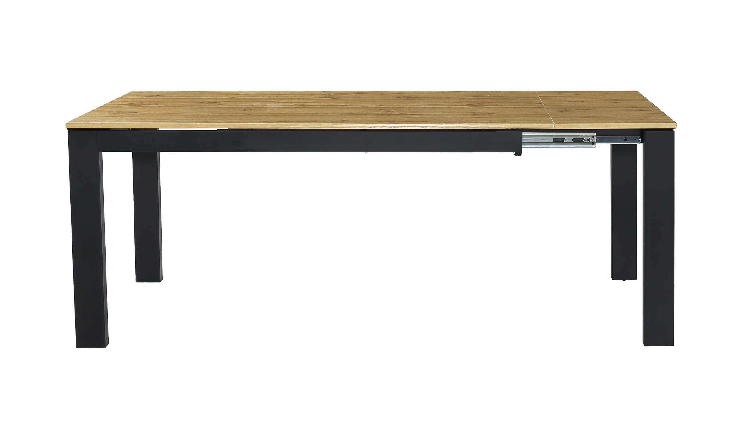 Esstisch 160 x 90 cm ausziehbar Wildeiche - BELIA