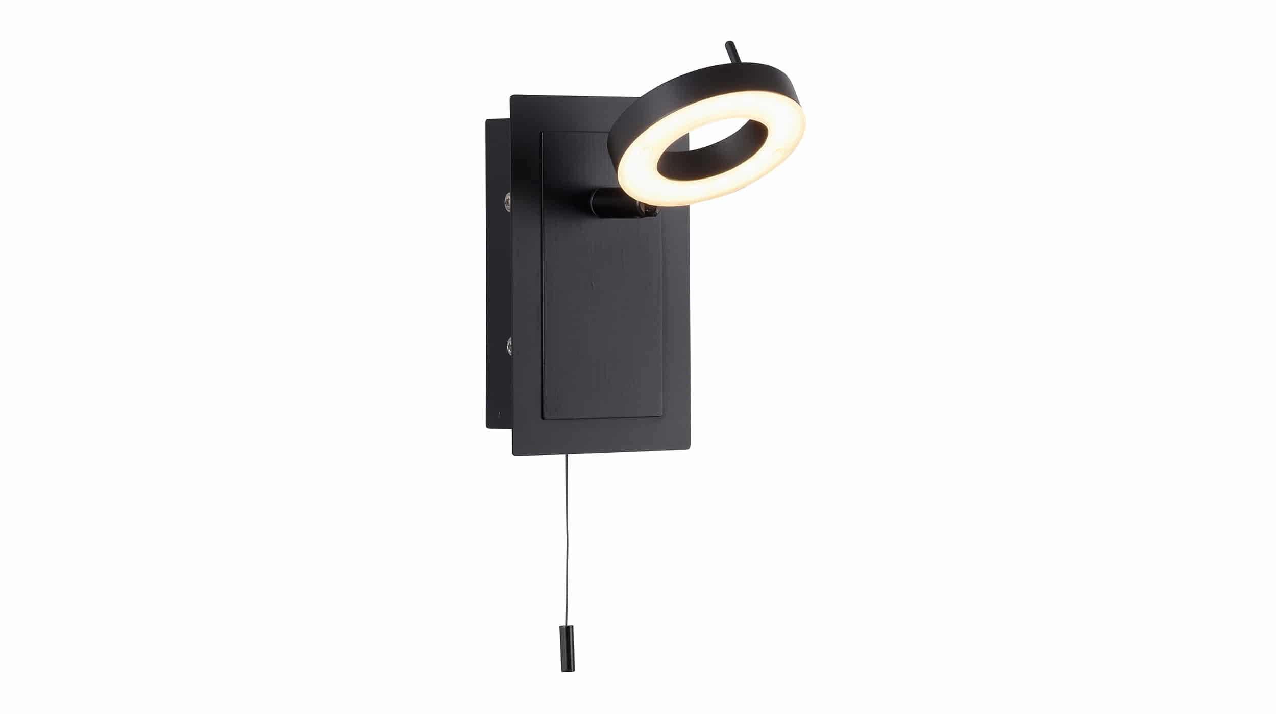 Wandlampe LED anthrazit 14 cm 1-flammig drehbar - SILEDA