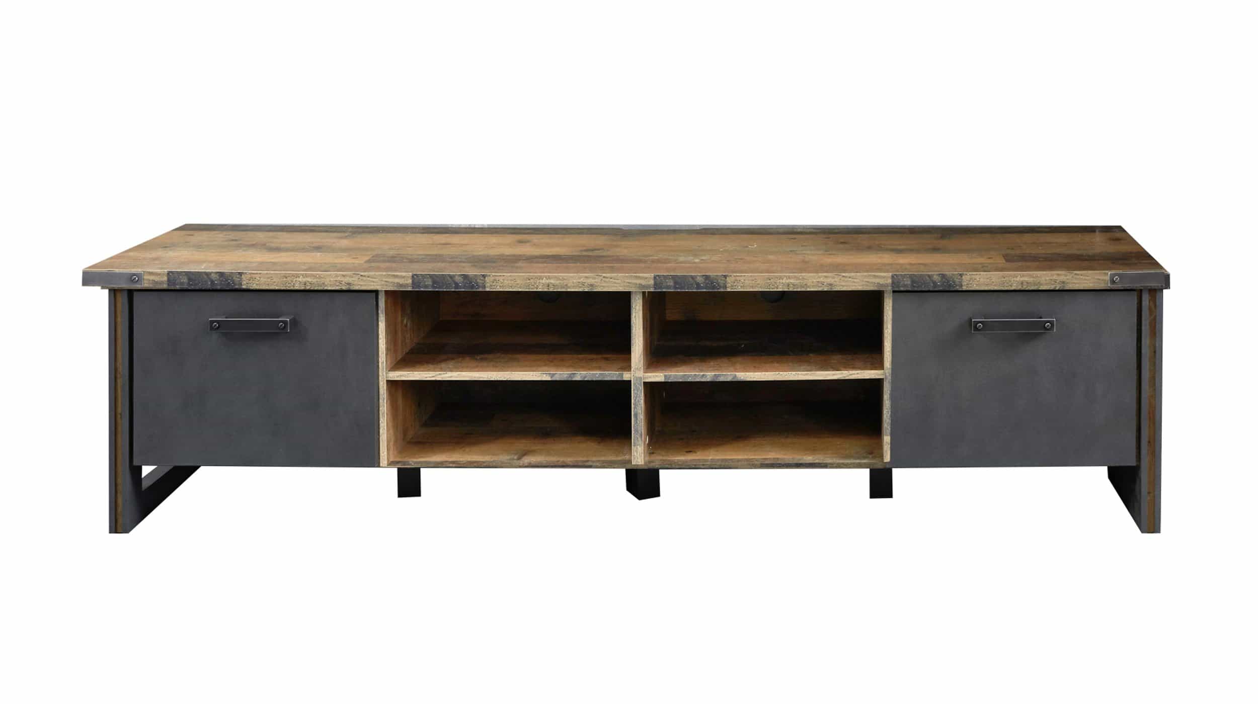 TV - Lowboard Old Wood - Matera grau 207 cm - PRIME