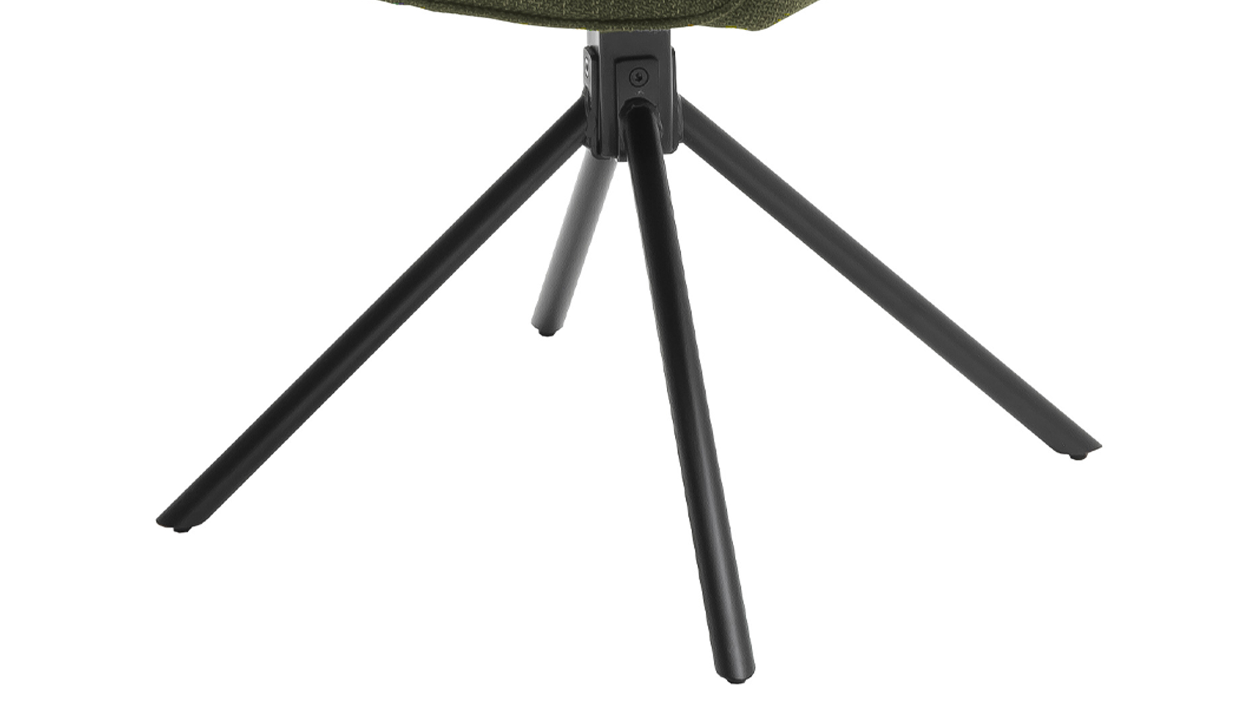 Armlehnstuhl grün drehbar - Webstoff - PEMBA