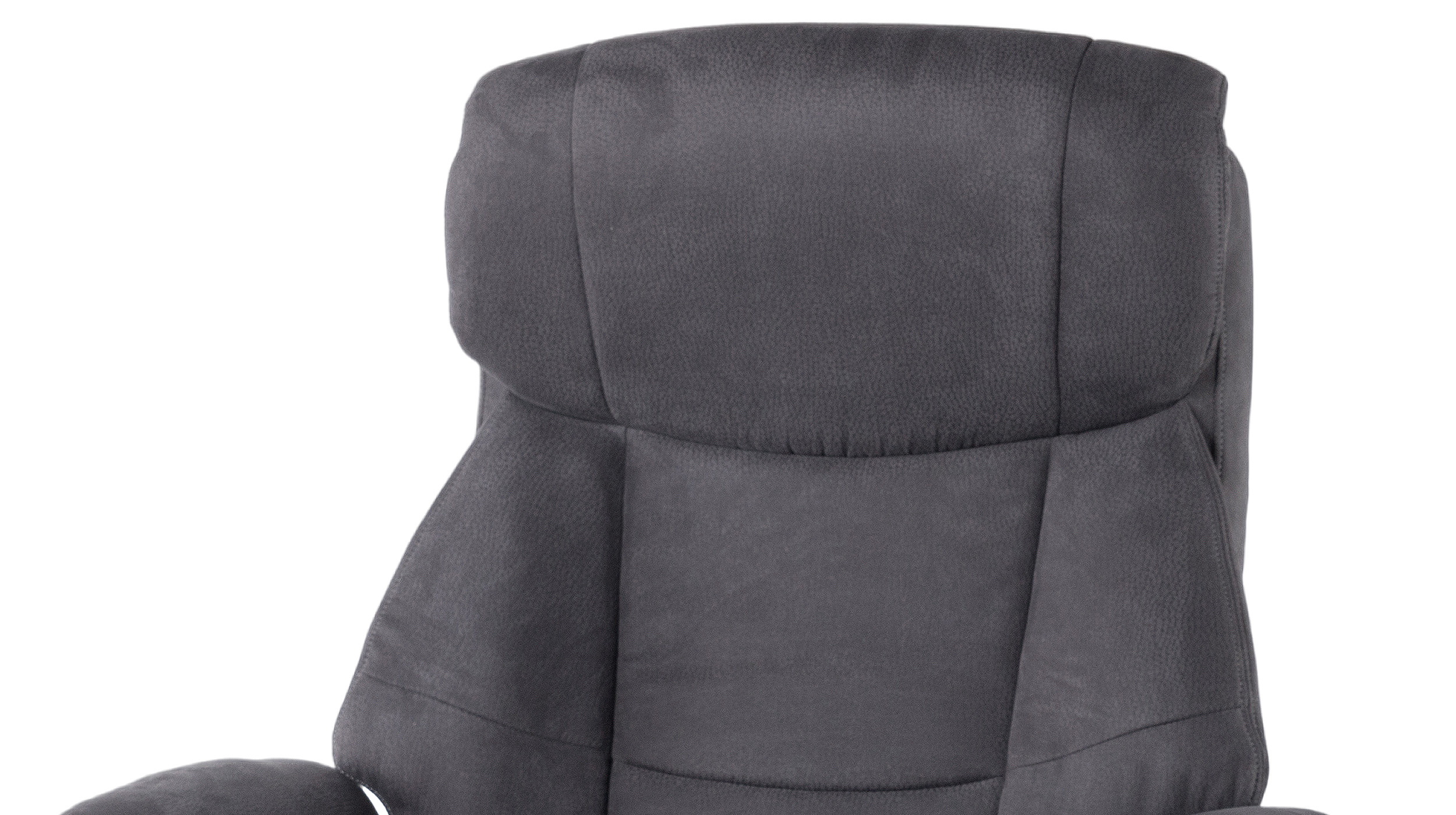 Chefsessel Taschenfederkern Wippfunktion anthrazit - ROSSI