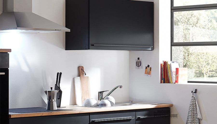 Küchenzeile 320 cm - mit Geschirrspüler - Küchenfronten matt - JAZZ