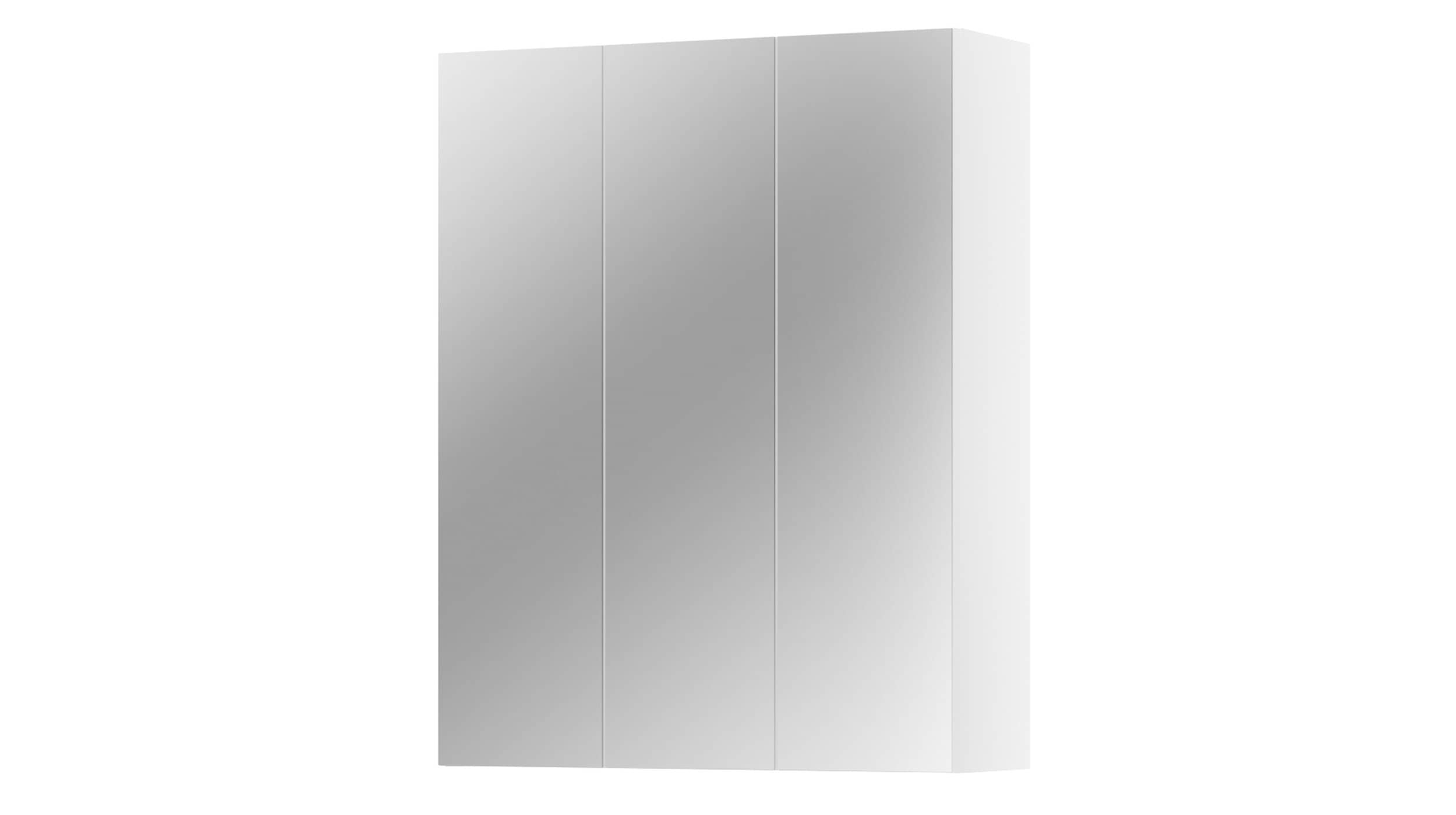 Spiegelschrank 60 cm weiß - 3-türig - MICHIGAN