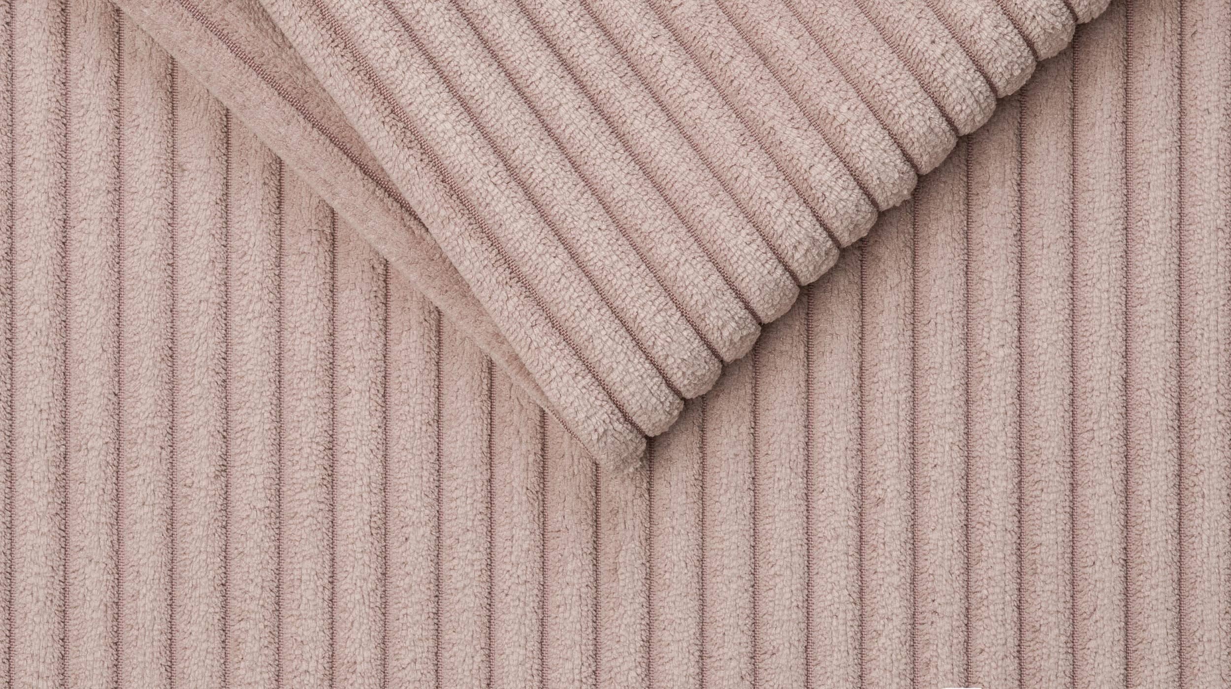 Wohnlandschaft Cordbezug rosa - 360 cm - SUMMER 