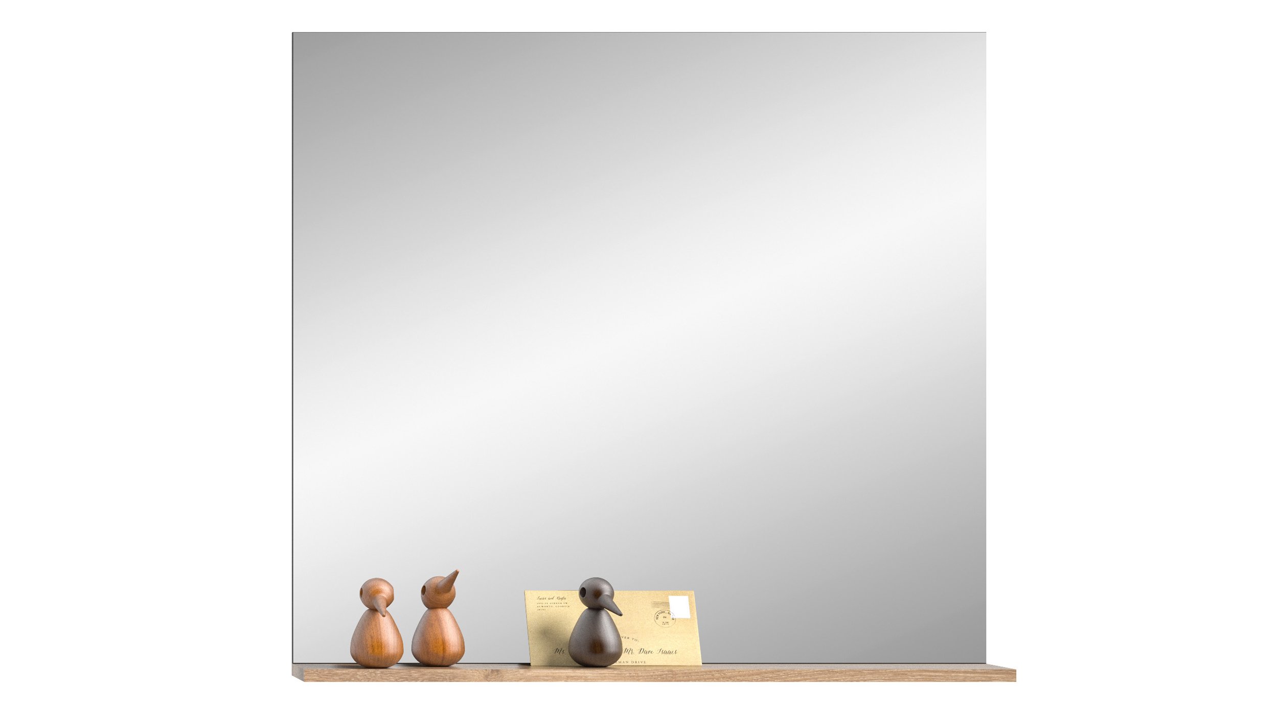 Wandspiegel Nox Oak 117 x 90 cm - MASON