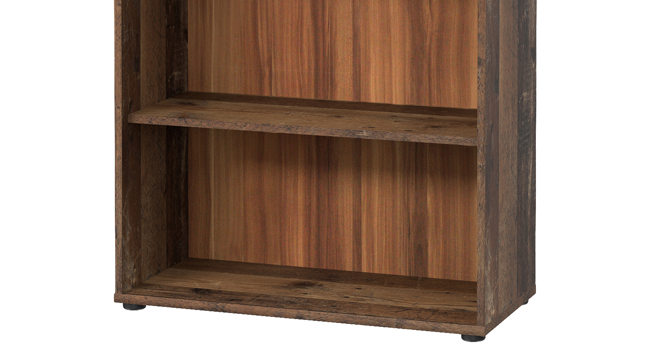 Bücherregal Büroregal Old Wood 198 x 74 cm - TEMPRA