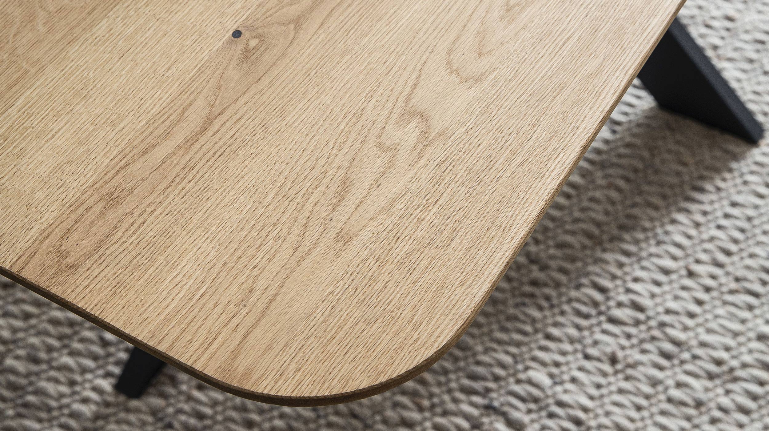 Esstisch 160 x 100 cm Eiche massiv geölt - MARKUS