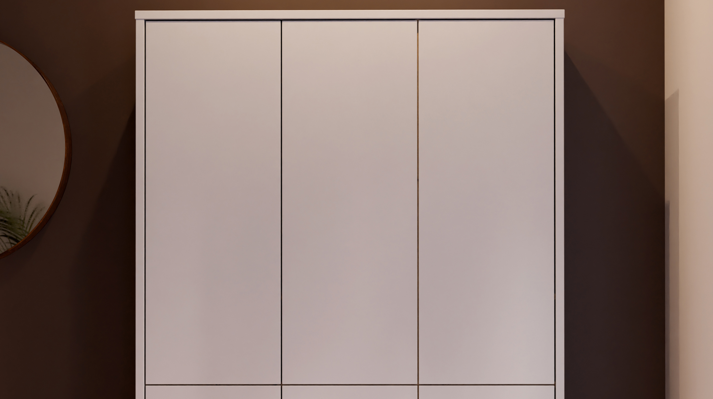 Schuhschrank hellgrau 109 x 192 cm 6-türig - ALICE SPRINGS Schuhschrank hellgrau 109 x 192 cm 6-türig - ALICE SPRINGS