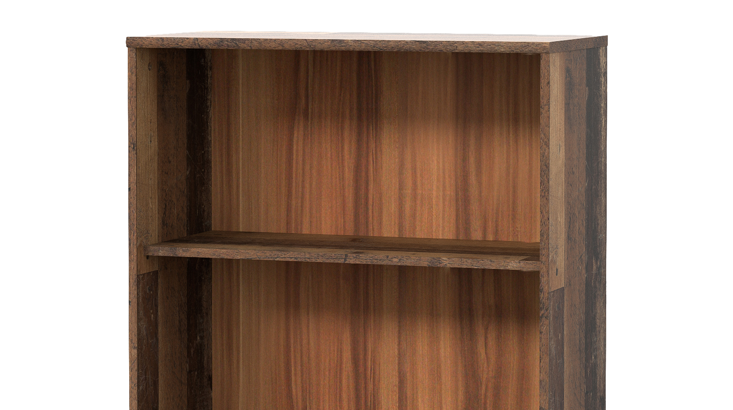 Bücherregal Büroregal Old Wood 198 x 74 cm - TEMPRA