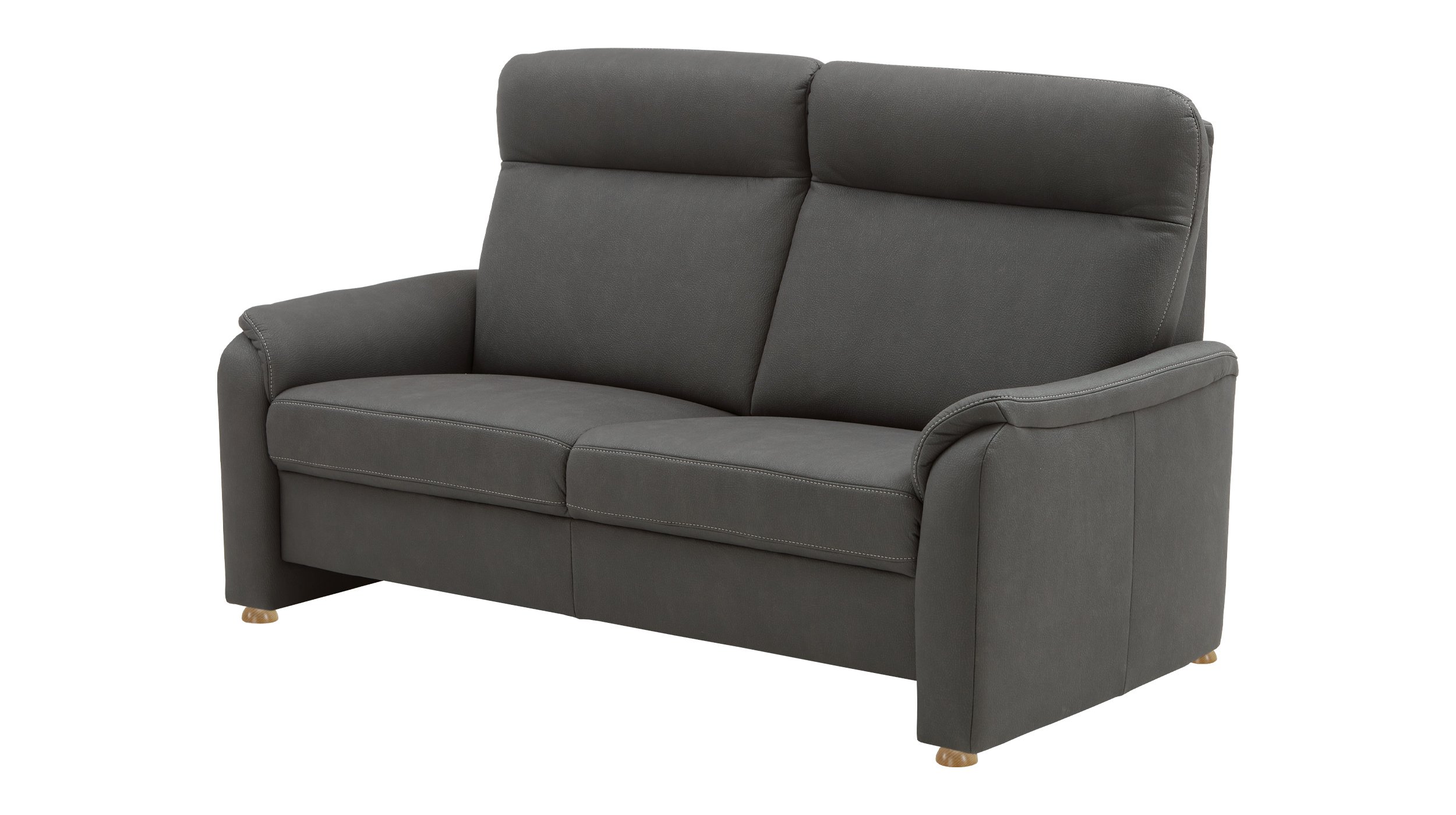 Couchliebe® Einzelsofa 2,5 Sitzer planbar - anthrazit - Basis Version - Penelope