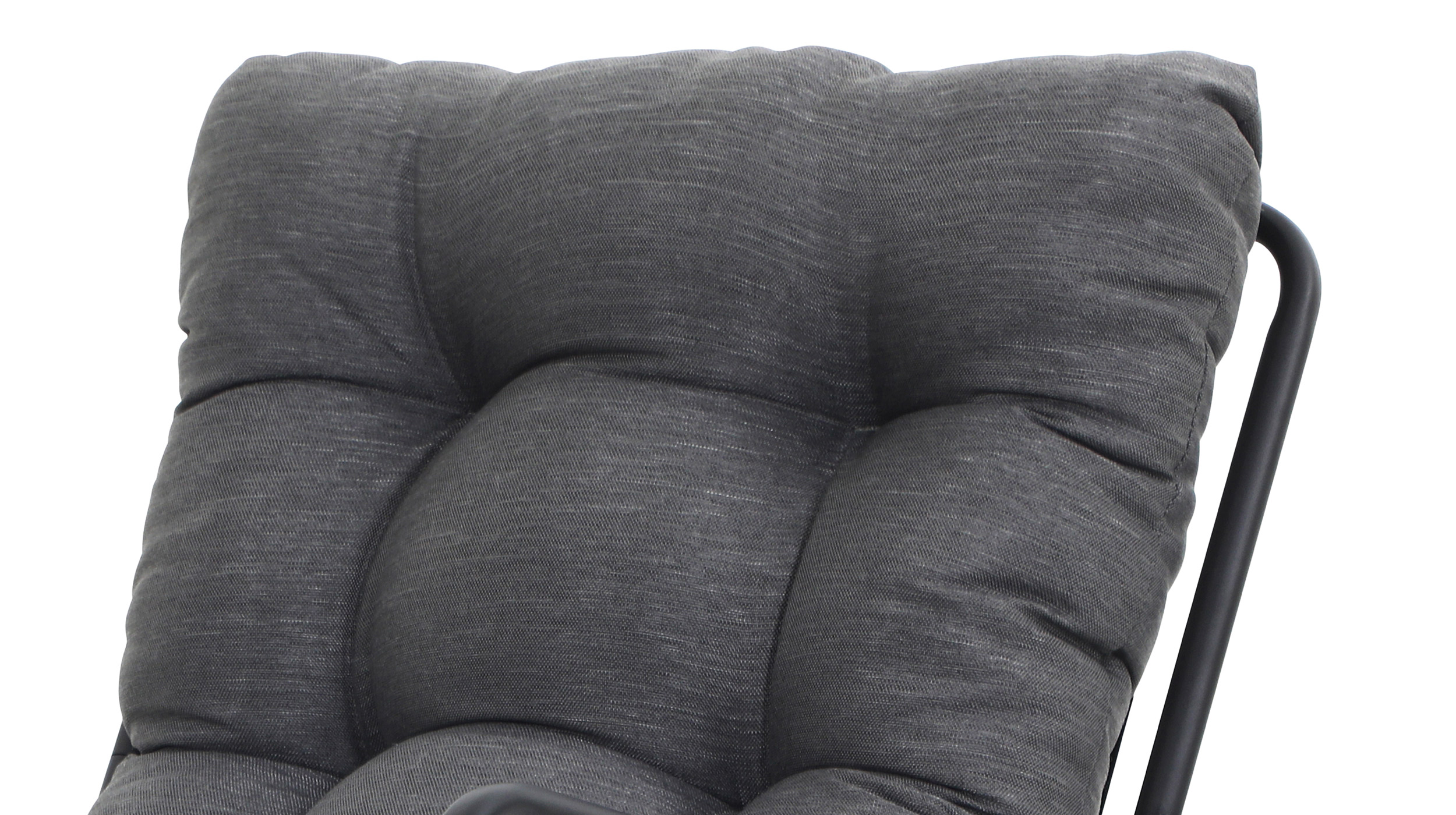 Gartensessel Loungsessel mit Armlehnen Wipp-Funktion - TALOS 