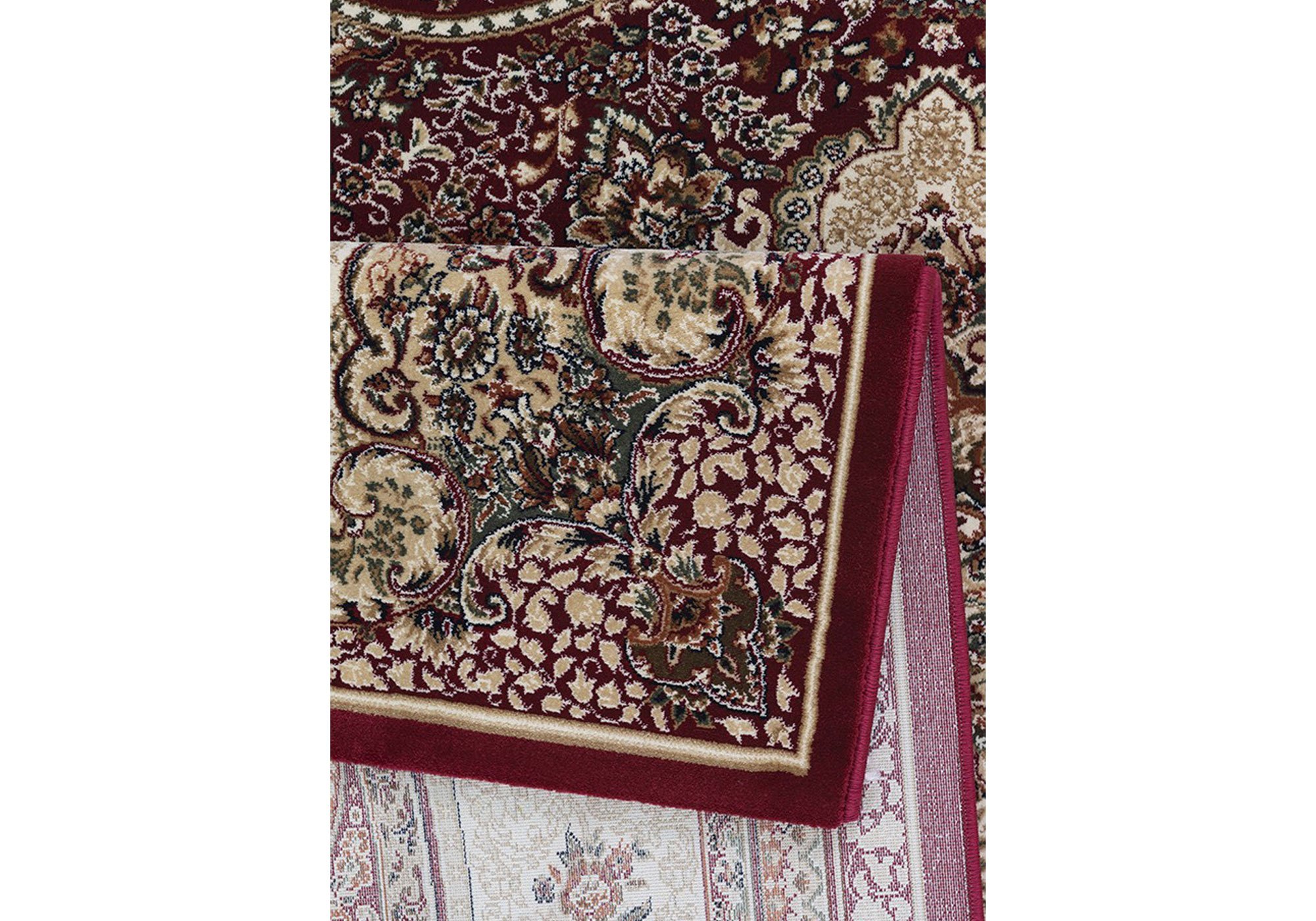 Festival Teppich 80 x 150 cm Oriental Look - rot - Höhe 7,5 mm - Oriental 315