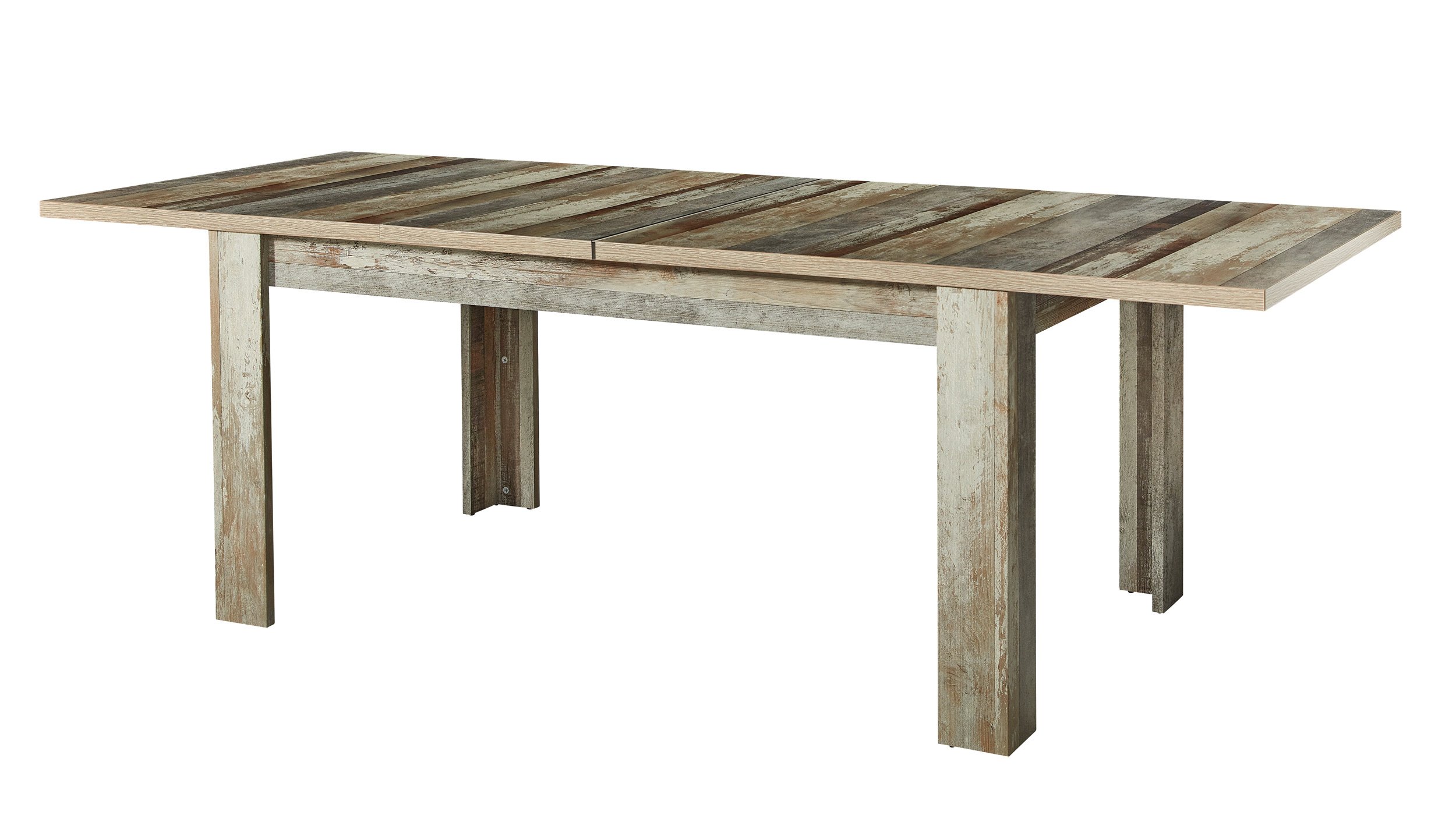 Esstisch 160 - 240 cm ausziehbar - Driftwood - BONANZA