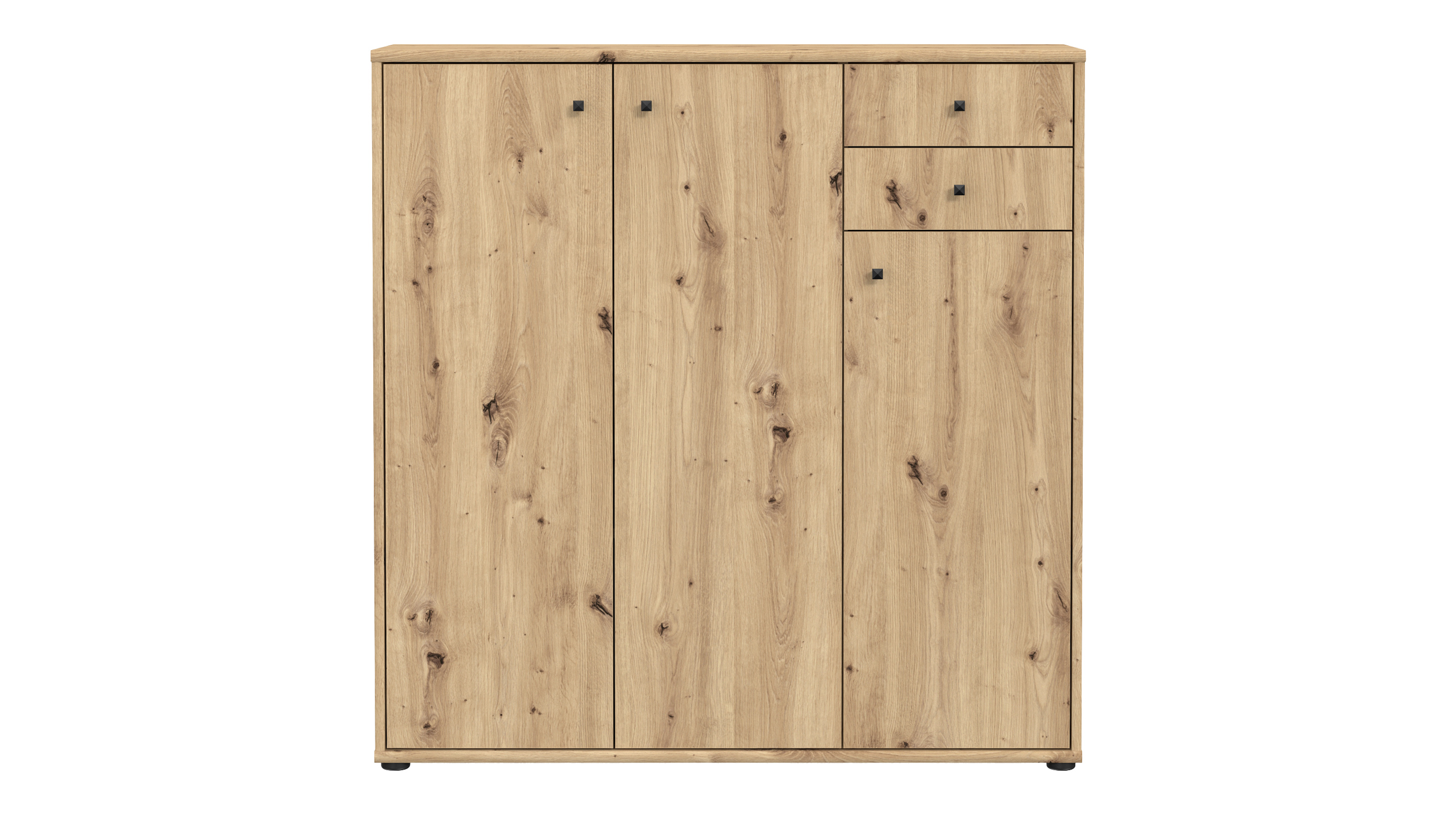 Kommode mit Schubladen Artisan Eiche 111 cm - TEMPRA