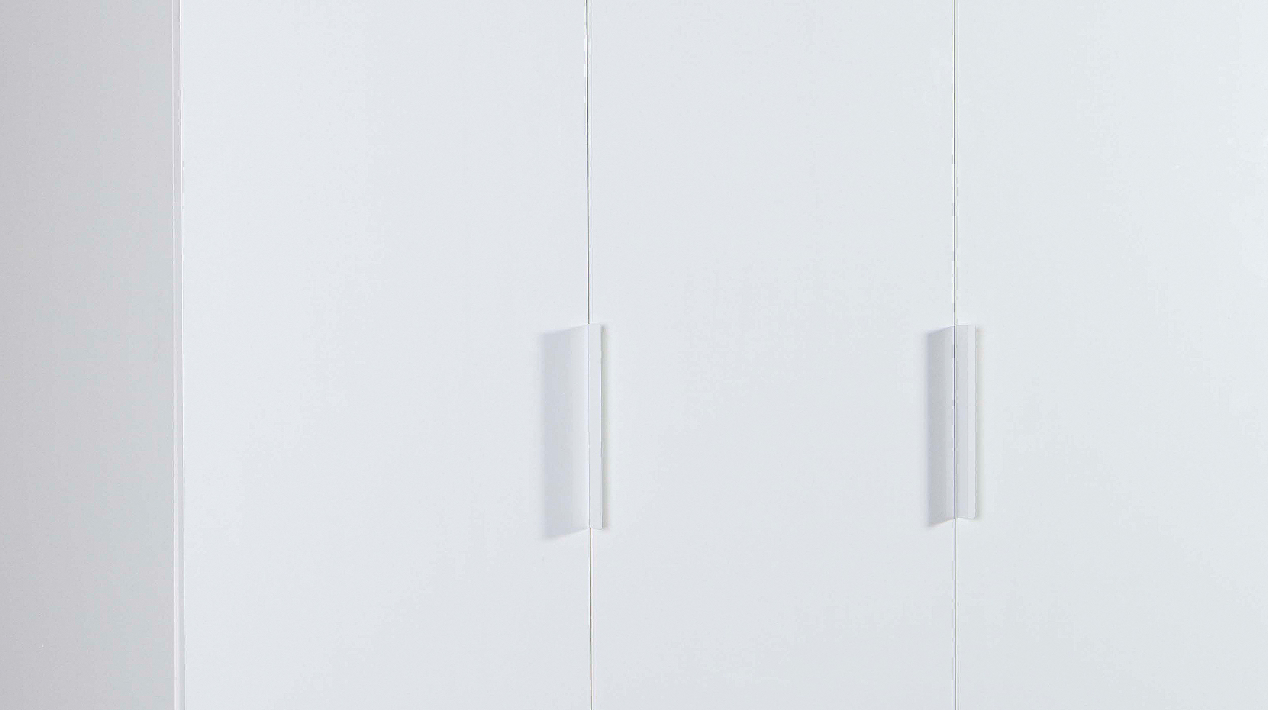 Kleiderschrank weiß hochglanz - Schubladen - 119 cm - ESPRESSO