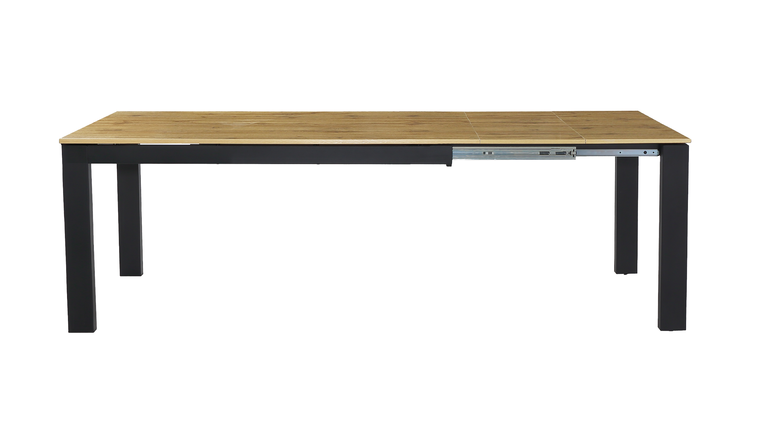 Esstisch 160 x 90 cm ausziehbar Wildeiche - BELIA