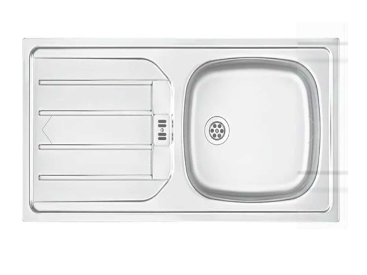 Eckküche  ca. 185 x 220 + 110 cm - mit Geräten - Küchenfronten matt - STRUCTURA