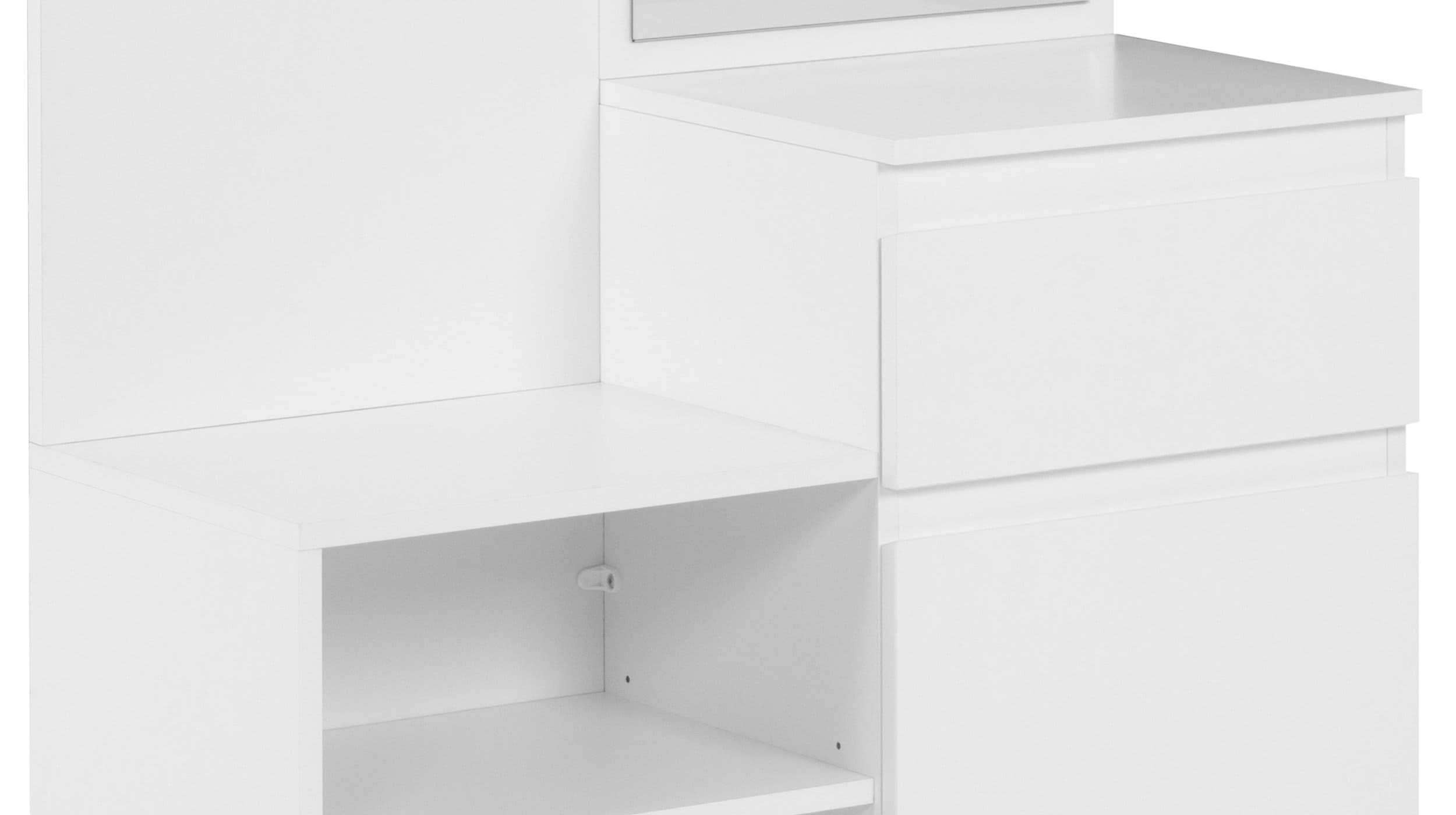 Garderoben Set weiß Breite 85 cm - IMAGE