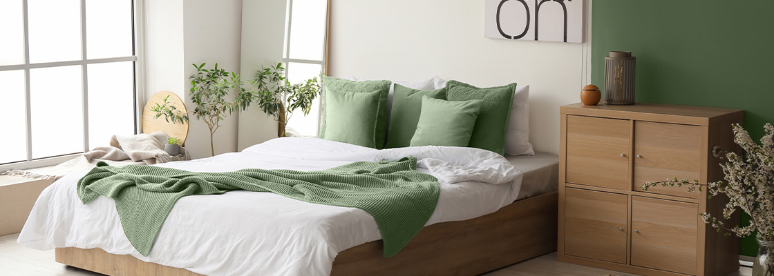 Passende Farben fürs Schlafzimmer - Von erfrischend und bunt bis dezent und beruhigend