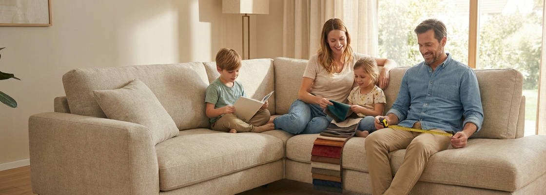 Neues Sofa kaufen bei der Möbelfundgrube: Alles über Sofa Maße, Sitzhöhe und Sitzkomfort