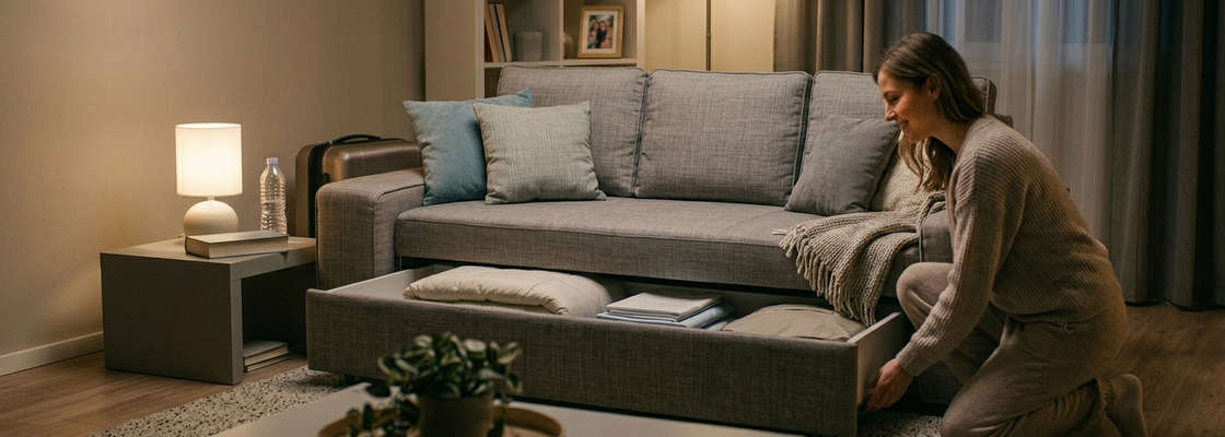 Auf dem Sofa schlafen ist kein Problem, mit den Schlafsofas von Möbelfundgrube,