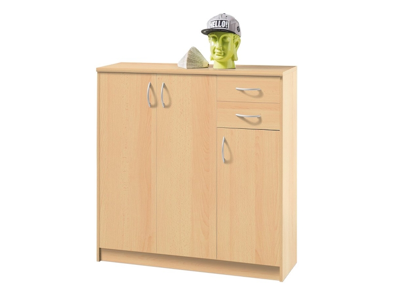Kommode 3-türig Buche 109 cm - OPTIMUS