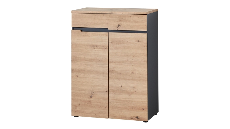 Schuhschrank mit Schublade Artisan Eiche 80 x 107 cm - MEMPHIS