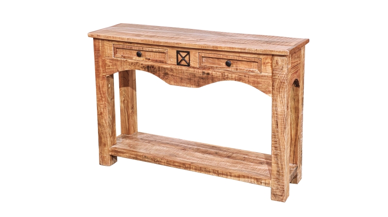 Standregal Akazie massiv lackiert 115 cm - montiert - ACANO