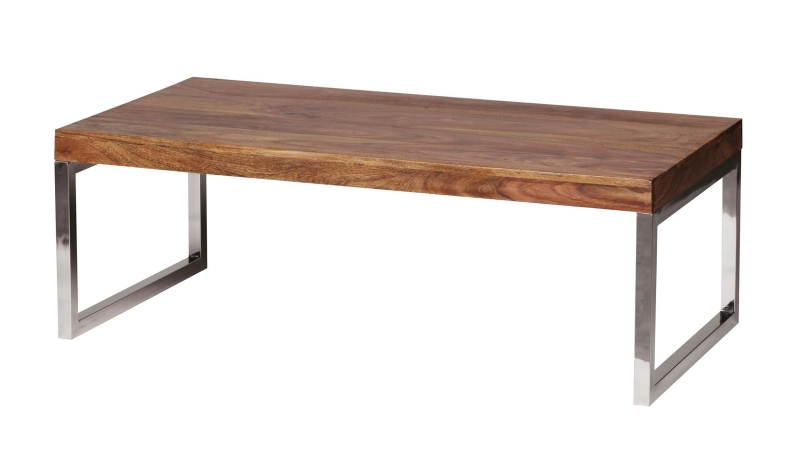 Couchtisch Sheesham massiv gebeizt 120 x 60 cm - GRETE