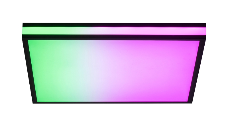 Deckenleuchte LED schwarz mit RGB-Farbwechsel - MARIO BLACK