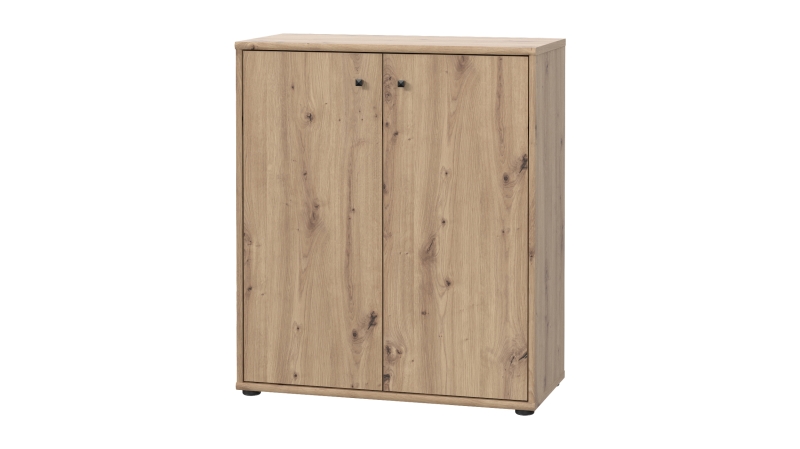 Kommode Artisan Eiche 74 x 35 cm - 2-türig - TEMPRA