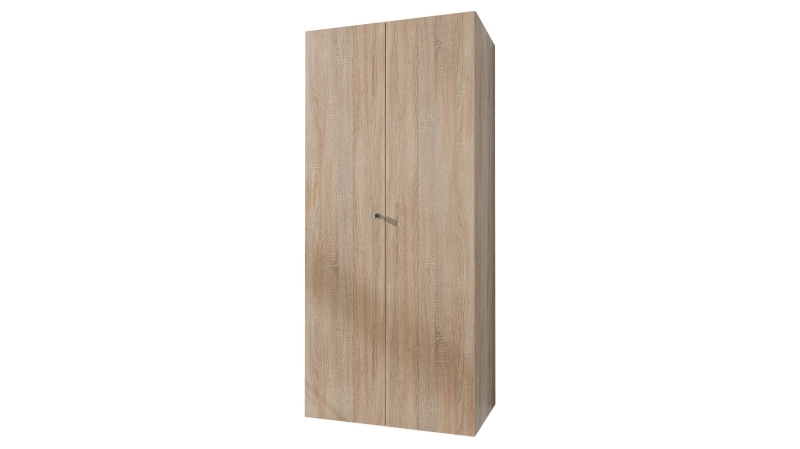 Kleiderschrank - Sägerau Eiche - 80 cm - MULTIRAUM