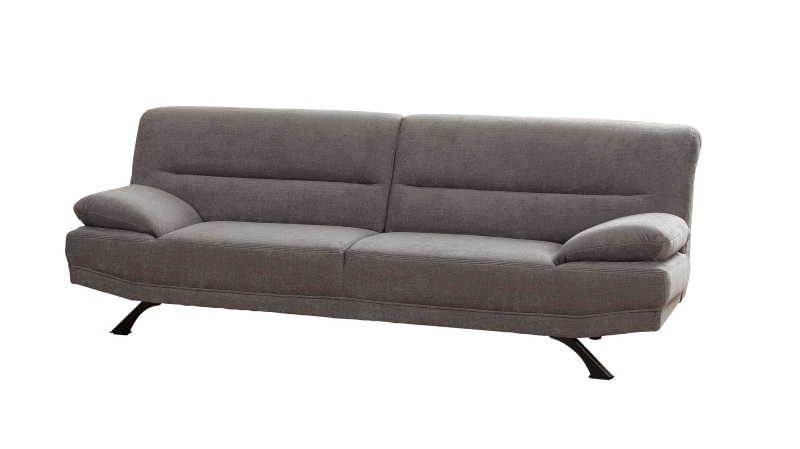 Einzelsofa 3-Sitzer grau 230 cm - BRUNO