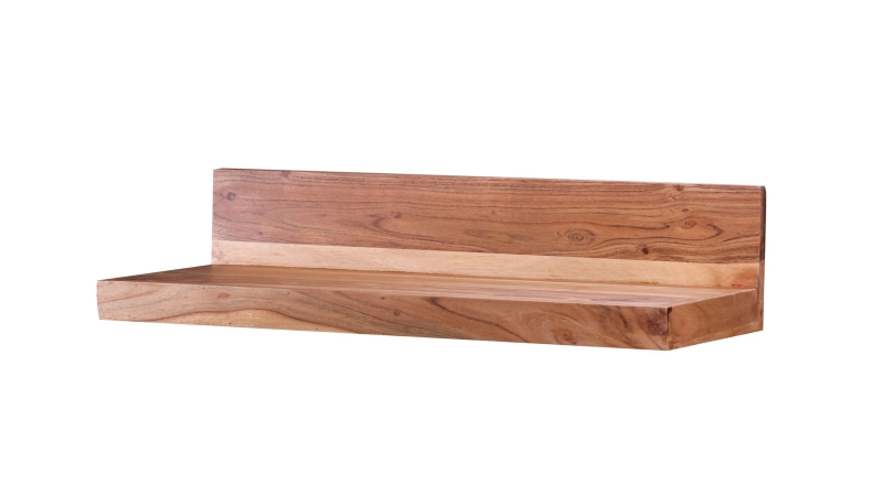 Wandboard Akazie massiv lackiert - 80 cm - METTE 