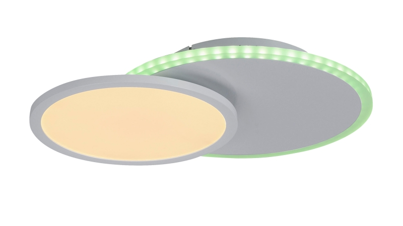 Deckenleuchte LED weiß 33 cm RGB-Farbwechsel - MADINA