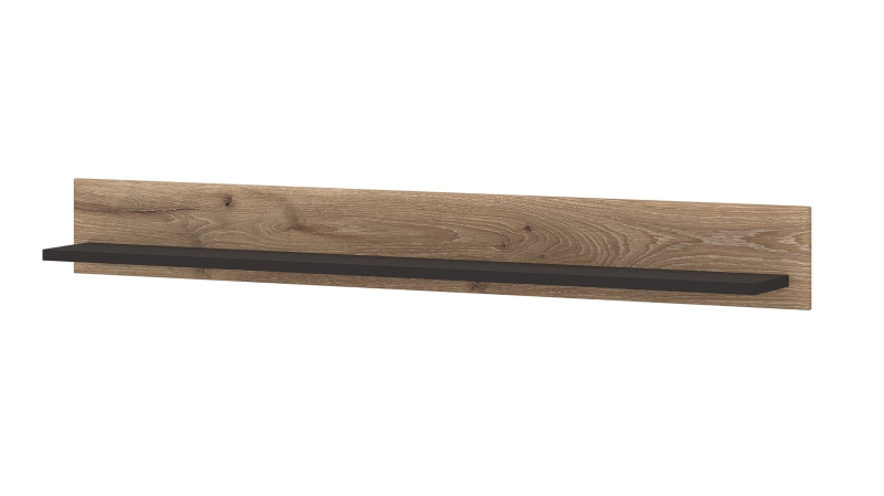 Wandboard Viking Eiche - grau  - 157  cm - GRANO