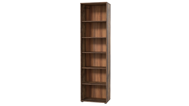 Bücherregal Standregal Old Wood B 54 x H 198 cm - TEMPRA