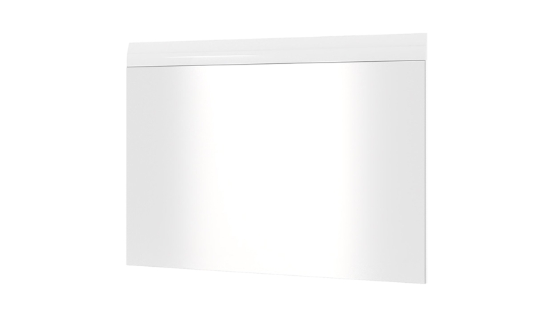 Wandspiegel weiß hochglanz 87 cm - MERANO