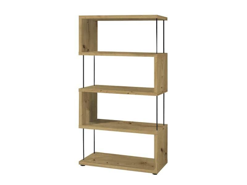 Standregal Bücherregal Asteiche 66 x 126 cm - STICKS