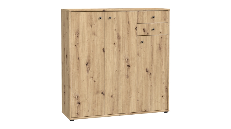 Kommode mit Schubladen Artisan Eiche 111 cm - TEMPRA