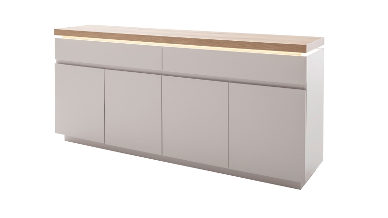Sideboard mit Beleuchtung Evoke Eiche 180 cm - REMOLINO 