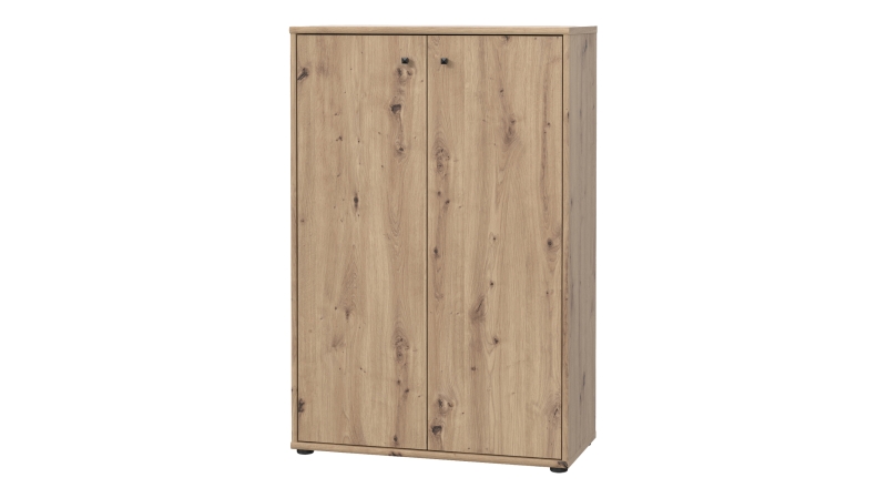 Kommode Eiche 74 x 35 cm - 2-türig - TEMPRA