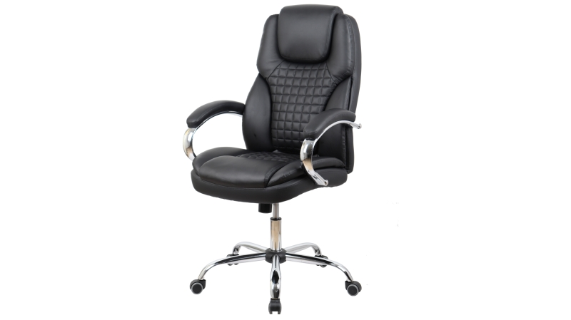 Chefsessel schwarz Wippfunktion - AGRINIO