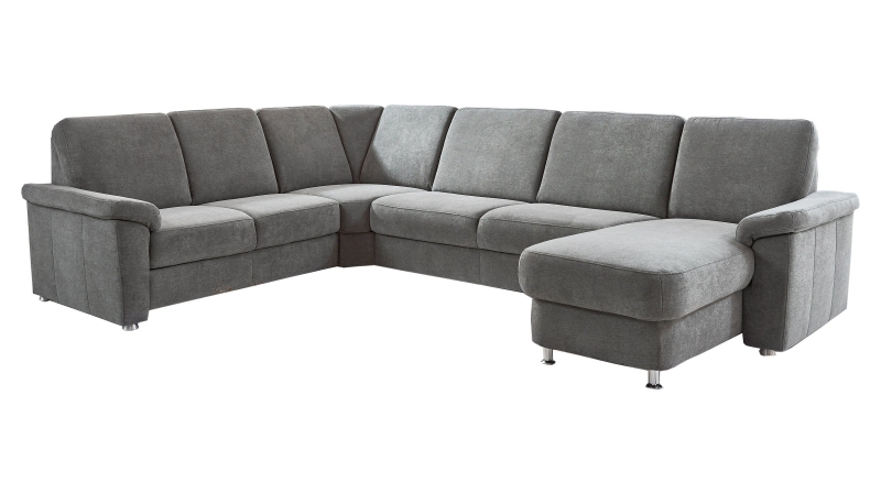 Couchliebe® Wohnlandschaft planbar - charly grey - Basis Version - TRIEST
