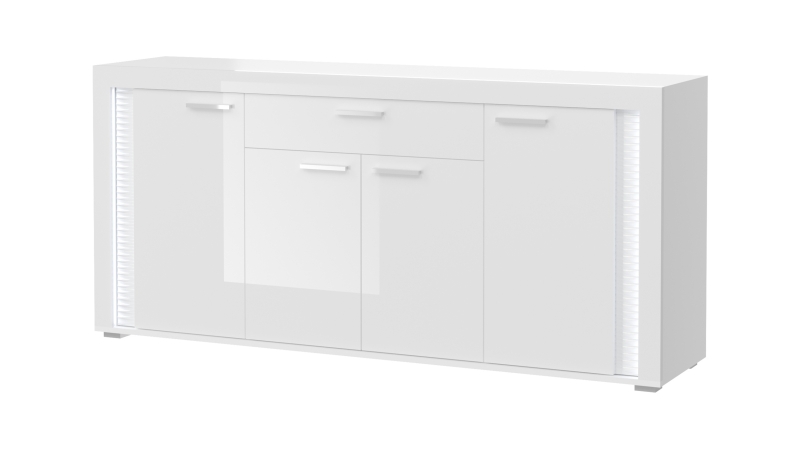 Sideboard mit Schublade weiß hochglanz 182 cm - SKYLIGHT