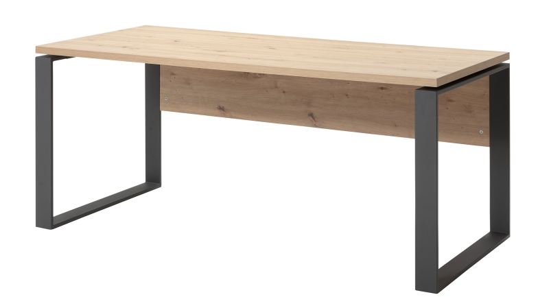 Schreibtisch Artisan Eiche 170 cm Metallgestell - DISEGNO