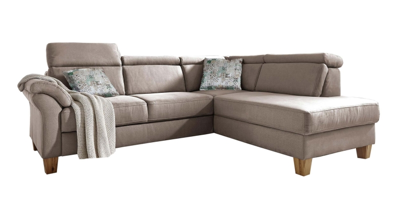 Ecksofa 245 cm grau - Sofaprogramm - Premium Version - ARNGAST