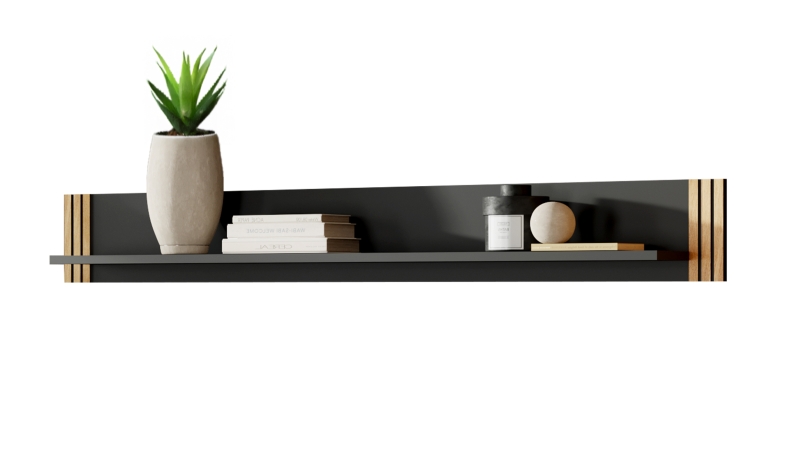 Wandboard Eiche teilmassiv geölt 164 cm - BELLA