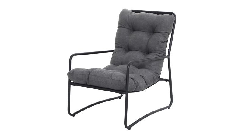 Gartensessel Loungsessel mit Armlehnen - TALOS 